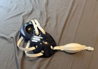 Adidas Response Blue white Open Face Wrestling Headgear With Chin Strap