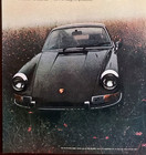 Porsche 911 Original 1970 Vintage Print Ad Wall Art
