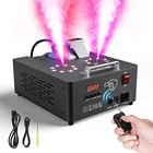 2000w Smoke Fog Machine 16led Rgb Light Dmx Dj Remote Vertical Spray Fog Effect
