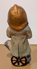 Antique Celluloid Figure Of A Child With Sword   Canon Rattle Toy Japan - 1930s