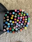 80pcs Marker Pen Graphic Art Sketch Dual Head Broad Point Copic Touch