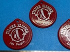 -         3      -silver Slipper            las Vegas  Nevada Casino  Keychain Fobs            -k-55