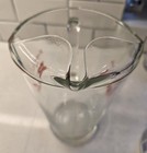 Miller High Life Enjoy Life Glass Beer Pitcher 9  Heavy Vintage Pristine 