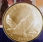 2008 United States Mint Bald Eagle Silver Coin And Medal Set Ogp