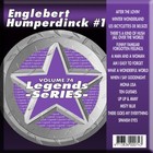 Englebert Humperdink Legends Karaoke Vol-74 Cd g Comes New In Plastic W print