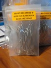 25 Mustad Kirbed Bent Shank Limerick Tube Fish Hooks 31022-d Size 9 0 Saltwater