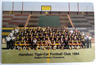 1984 Hamilton Tiger Cats Cfl East Division Champs Photo Seasons Greetings Card
