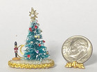 Artisan Christmas Tree   Royal Guard Centerpiece 1 12 Dollhouse Miniature Ooak