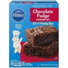 Pillsbury Chocolate Fudge 13 x9  Family Size Brownie Mix - 18 4 Oz Box