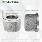 181-072 Stainless Steel Inlet Strainer Filters 4pc For Graco Airless Sprayers