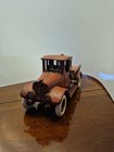 Arcade Red Cast Iron Dump Truck  Reproduction Plastic Tires 