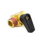 1 4  Mpt Male Thread Air Compressor Tank Drain Cock Ball Valve Assembly Brass