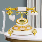 Vintage Telephone European Antique Style Old Fashioned Rotary Dial Phone Handset