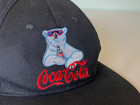 Coca Cola Polar Bear Snapback Hat   Nwot