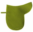 Shaped Saddle Pad For Dressage