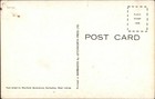 Barbados Illustrated Scroll Map Of Chrome Original Vintage Postcard