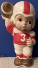 1974 Russ Berrie Coin Bank Smu Mustangs Ncaa College Vintage Boy Football Player