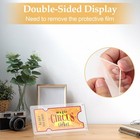 Acrylic Ticket Stub Display 4x9 Inch Clear Ticket Stub Holder Ticket Stub Organi