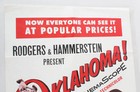 1963 Oklahoma Movie Poster One Sheet R62 26