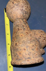Vintage Cast Iron Architectural Salvage Fence Post Topper Finial Corner Post Bal