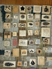 Stampin Up Wood Rubber Stamp Lot Of 370 Vintage 90s Mixed Mostly 2000s Scrapbook