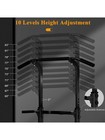 Sport Power Tower  Pull-up Bar Dip Station For Strength Training   Black
