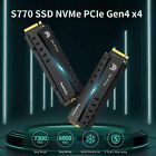 Fanxiang M 2 Nvme 1tb 2tb 4tb Ps5 Ssd Heatsink Tlc Internal Pcie Gen4 7300mb s