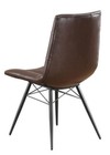 Dittnar Modern Danish Style Tufted Dining Chairs In Brown - Set Of 4
