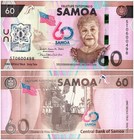 Samoa 60 Tala  2024  P-53  Unc  Commemorative  W  Folder-card
