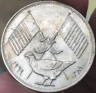 1969            Uae Government Of Ajman   Its Dep  Rashid 5 Riyals 15g  835 Silver