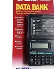 Casio Data Bank Dc 2000-s Digital Diary Telephone Directory Memo Organizer Vtg