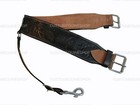 Saddle Cinch Western Back Girth Leather Roping Pleasure Trail Barrel Saddle Tack