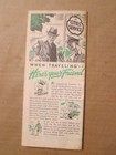 Citgo Cities Service Road Map Of  Indiana 1941