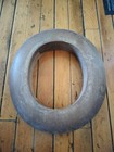 Antique Wooden Block Hat Brim Mold Millinery Form 7 5  2 75  17  Nice 