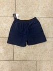 Polo Ralph Lauren Men s Navy Solid Logo Swim Trunks Shorts L Drawstring Pockets