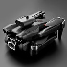 4k Rc Drone Pro With Hd Brushless Three Camera Drones Wifi Fpv Foldable Stock