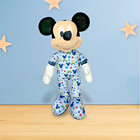 Disney Plush Mickey Mouse Just Play 2020  Blue Pajamas With Rainbows   Hearts 18