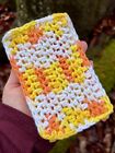 100  Handmade Crochet Scrubbies  Set Of 3  Assorted Colors  Dish Sponge scrubby
