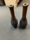 Vintage Wooden Beehive Textile Spools By Ill