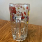 Vintage 1989 Nintendo Super Mario Bros 2 Glass Beer Mugs Xl Heavy Glass Unused