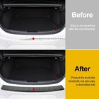 Rear Bumper Protector For 2019-2025 Mazda3  matte Black  not For Hatchback  A