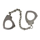 Smith   Wesson 350121 Model 1900 Chain-linked Leg Irons  Satin Nickel