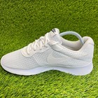 Nike Tanjun Mens Size 7 5 White Athletic Running Walking Casual Shoes Sneakers