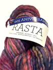 Rasta Yarn 005 Aniversario Merino Wool Malabrigo Purple Pink Super Bulky 90 Yd