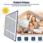 One-way Mirror Window Film Privacy Tint Sun Uv Reflective Heat Control For House