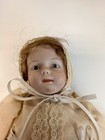 Antique German Bisque porcelain Head Doll With Cloth Body