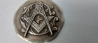 Masonic Silver Medal Myrtle Lodge  795 Anniv Oct 18th 1915  a f    A m  