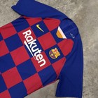 Fc Barcelona 2019 2020 Home Soccer Jersey Nike Adult Size Medium Player Edition