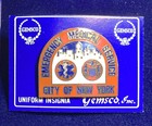 Gemsco Nos Vintage Collectible Pin - 1 Pair - Emergency Medical Service Nyc  Ny