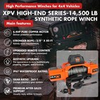 X-bull Winch 14500lbs 13500lbs 12000lbs 12v Wireless Remote Truck Jeep 4wd 4x4